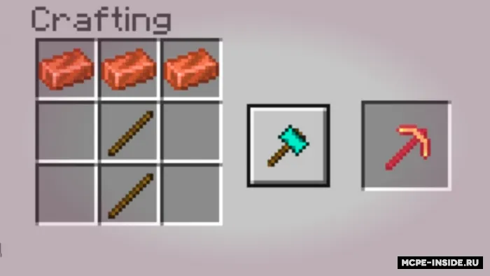 Yaxshilangan mis — Minecraft mod, rasm 4