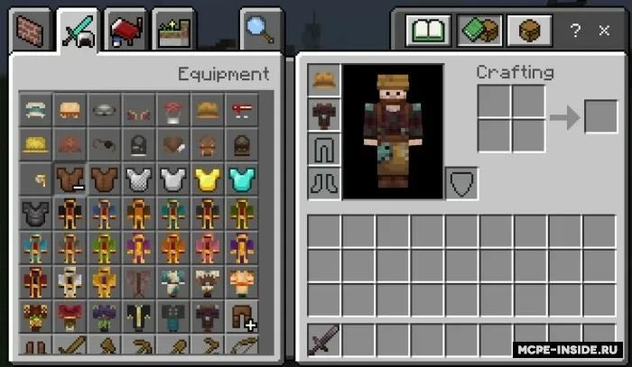 O'rta asr kiyimlari — Minecraft mod, rasm 1