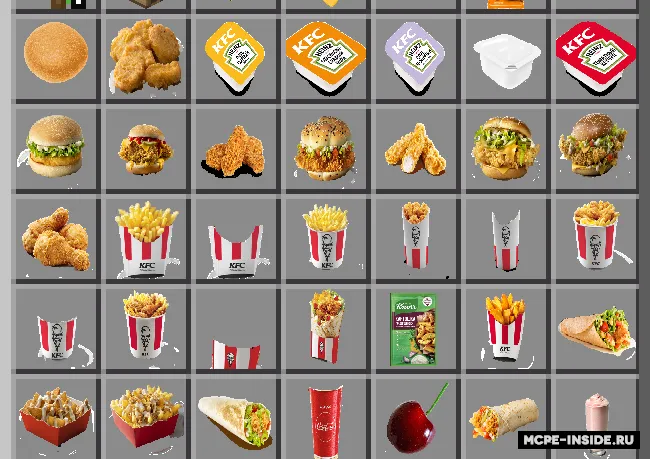 KFC Food — Minecraft mod, rasm 2