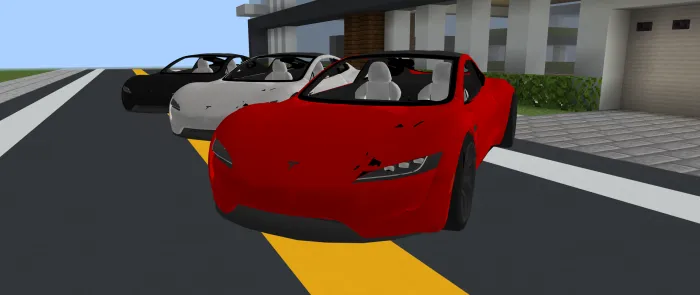Tesla Roadster — Minecraft mod, rasm 3