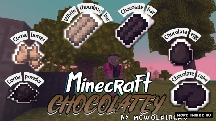 Shokolad — Minecraft mod, rasm 1