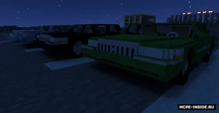 Panther avtomobillar to'plami — Minecraft mod, rasm 1