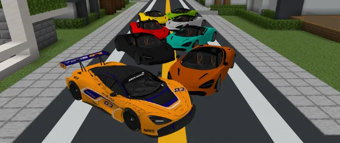 McLaren 720 — Minecraft mod, rasm 3