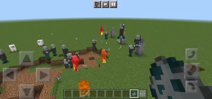 Mudofaa turellari — Minecraft mod, rasm 1