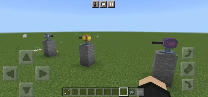 Mudofaa turellari — Minecraft mod, rasm 2