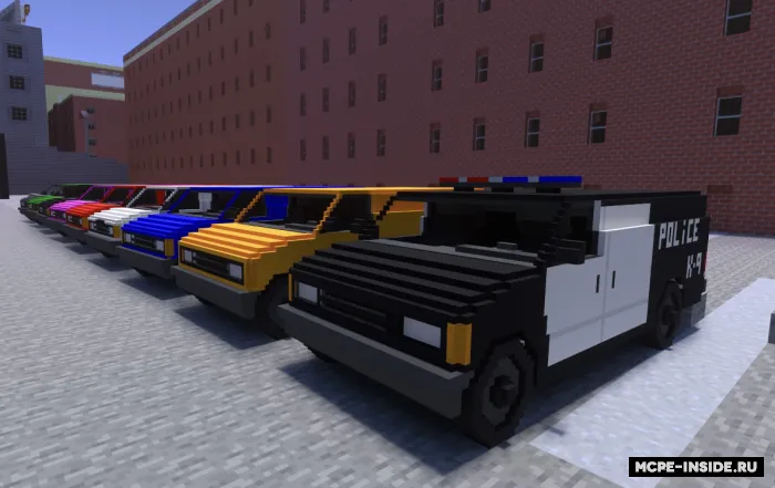 Furgonlar to'plami — Minecraft mod, rasm 3