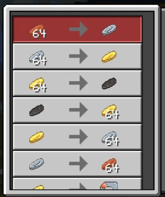 Monetalar — Minecraft mod, rasm 2