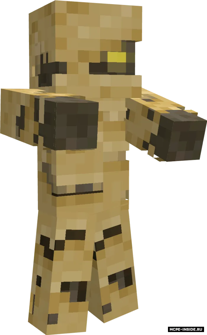 Cho'l kafti — Minecraft mod, rasm 1