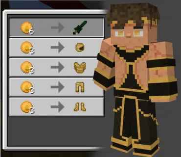 Cho'l kafti — Minecraft mod, rasm 2