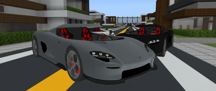Koenigsegg CC850 — Minecraft mod, rasm 2