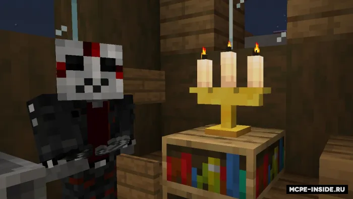 Bayram bezaklari — Minecraft mod, rasm 1