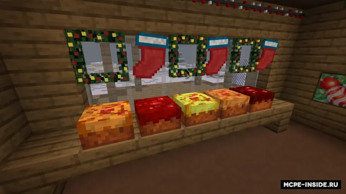 Yangi yil dekoratsiyalari — Minecraft mod, rasm 4