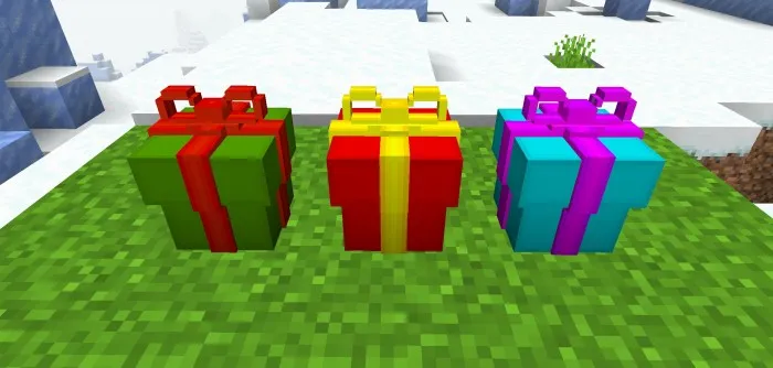 Ajoyib sovg'alar — Minecraft mod, rasm 1
