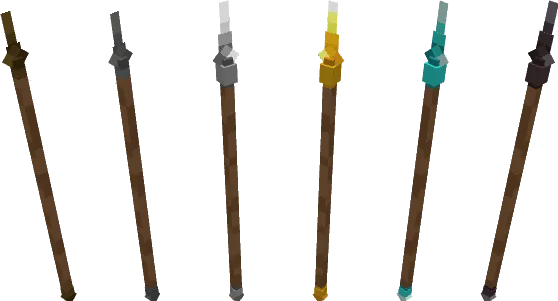 Otiladigan qurollar — Minecraft mod, rasm 1