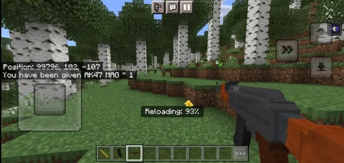 Qurollar — Minecraft mod, rasm 4