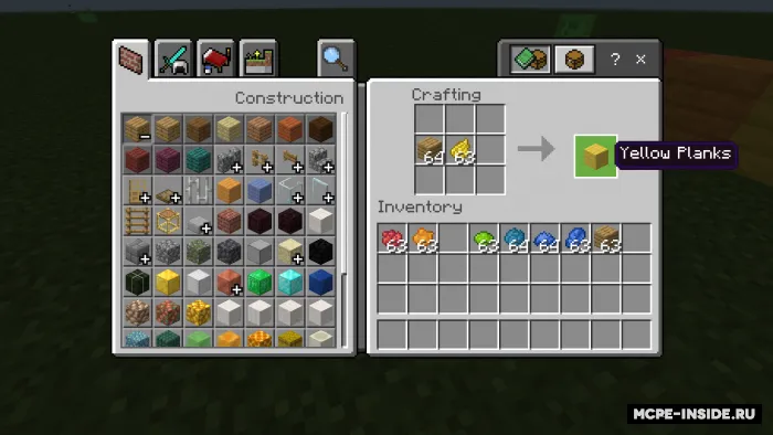Bo'yalgan daraxt — Minecraft mod, rasm 4