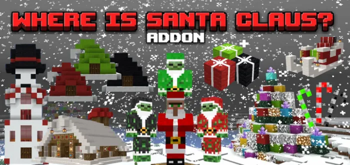Santa Klaus qayerda? — Minecraft mod, rasm 1