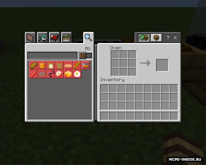 Yangi taomlar — Minecraft mod, rasm 4