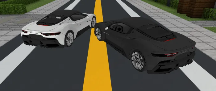 Maserati MC20 — Minecraft mod, rasm 3