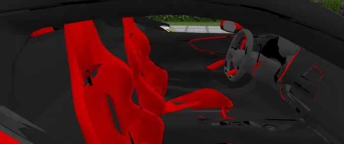 Ferrari SF90 Stradale — Minecraft mod, rasm 1