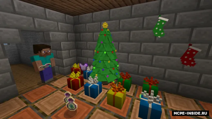 Rojdestvo dekoratsiyalari — Minecraft mod, rasm 1