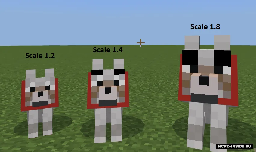 Har xil bo'rilar — Minecraft mod, rasm 1