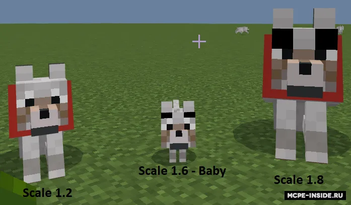 Har xil bo'rilar — Minecraft mod, rasm 2