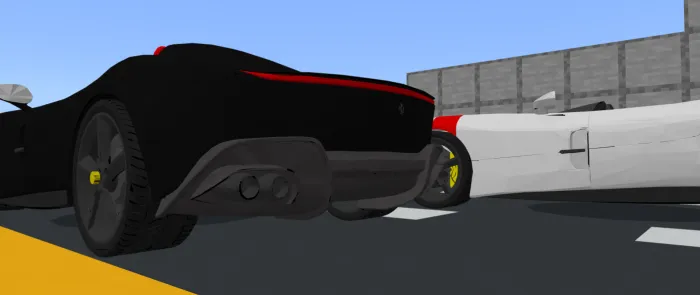 Ferrari Monza SP1 — Minecraft mod, rasm 1