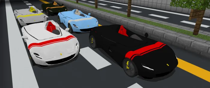 Ferrari Monza SP1 — Minecraft mod, rasm 3