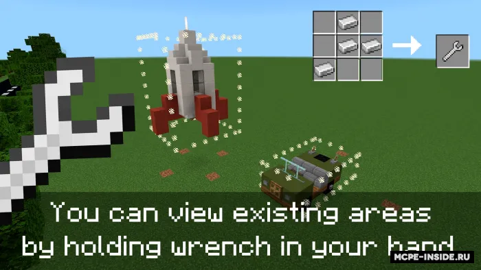 Harakatlanuvchi binolar — Minecraft mod, rasm 3