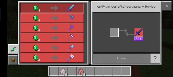 Barcha moblar savdo qiladi — Minecraft mod, rasm 2