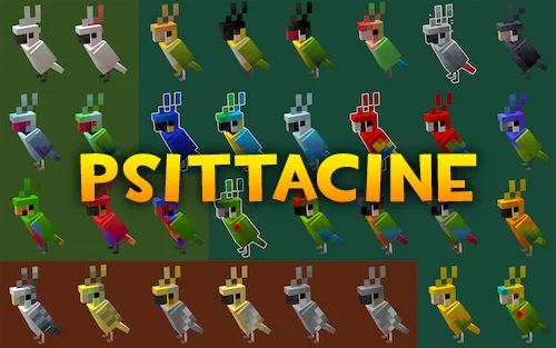 Psittacine — Minecraft mod, rasm 1