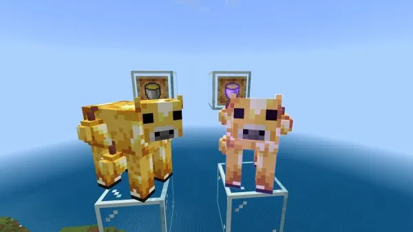 Olma sigirlari — Minecraft mod, rasm 4
