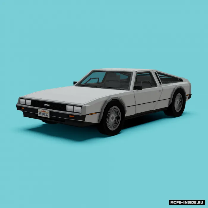 DeLorean DMC-12 — Minecraft mod, rasm 1