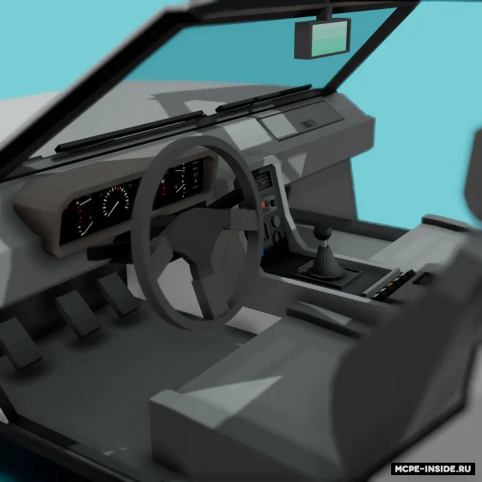 DeLorean DMC-12 — Minecraft mod, rasm 4