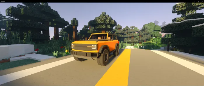 Ford Bronco 2021 — Minecraft mod, rasm 3
