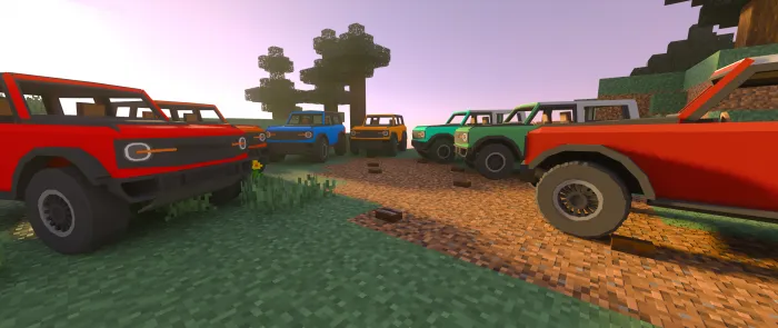 Ford Bronco 2021 — Minecraft mod, rasm 4