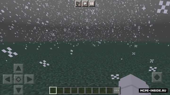 Tekis dunyodagi qishki biom — Minecraft mod, rasm 1