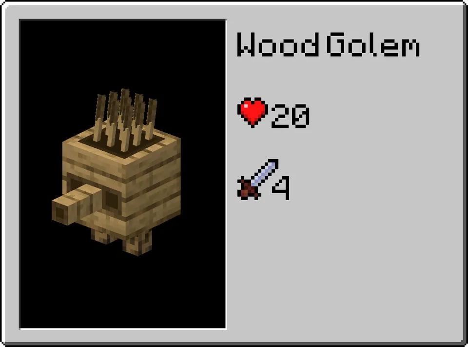 Minecraft Legends golemlari — Minecraft mod, rasm 2