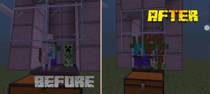 Java'dagidek moblar paydo bo'lishi — Minecraft mod, rasm 2