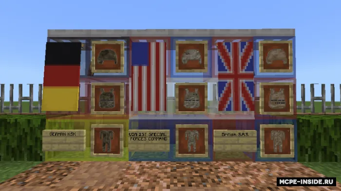 Maxsus otryad formasi — Minecraft mod, rasm 2