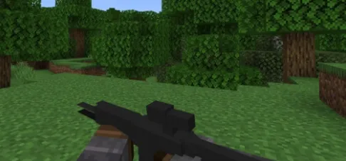 Zamonaviy 3D qurollar — Minecraft mod, rasm 3