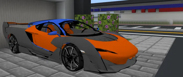 McLaren Sabre — Minecraft mod, rasm 2