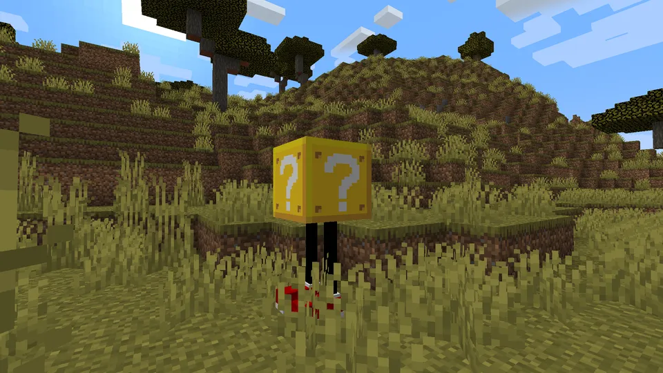 Walk Lucky Block — Minecraft mod, rasm 2