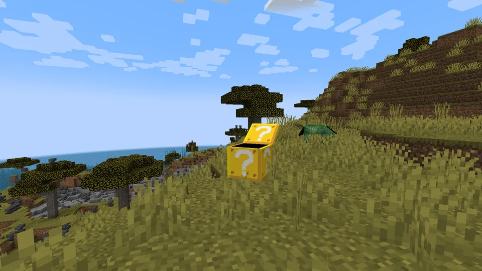 Walk Lucky Block — Minecraft mod, rasm 4