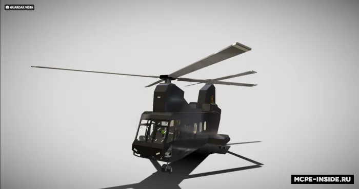 CH-47 vertolyoti — Minecraft mod, rasm 2
