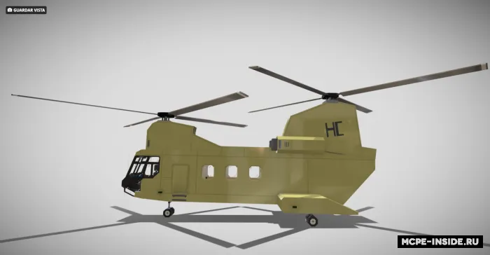 CH-47 vertolyoti — Minecraft mod, rasm 3