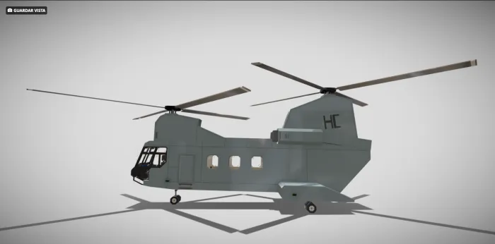 CH-47 vertolyoti — Minecraft mod, rasm 4