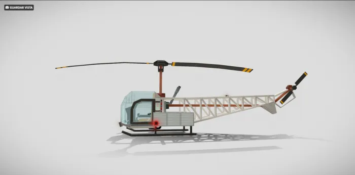 Bell 47 vertolyoti — Minecraft mod, rasm 1
