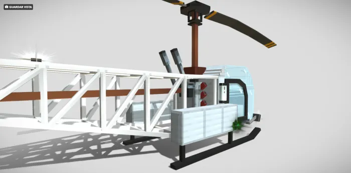Bell 47 vertolyoti — Minecraft mod, rasm 2